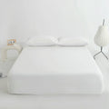 Axyaa Cooling Fiber Fitted Sheet for Single Bed, Summer Cool Mattress Cover