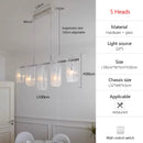 Axyaa Glass Ribbon Chandeliers: Luxury Pendant Lights for Villa Living Room & Bedroom