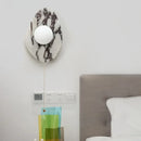 Axyaa Striped Marble LED Wall Lamps - Modern Nordic Living Room & Bedroom Lighting