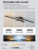 Axyaa Double Line LED Ceiling Light: Modern Aluminum Design for Indoor Lighting Fixtures