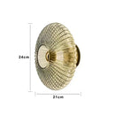 Glass LED Wall Light Ceiling Light by Axyaa: Modern Nordic Design for Bedroom, Hotel, Art Decoration