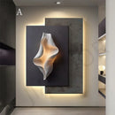 Axyaa Crystal Porcelain Wall Luster for Living Room Corridor Home Decoration