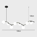 Axyaa Minimalist Nordic Living Room Pendant Light