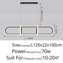 Axyaa Modern Minimalist LED Hanging Lamps for Dining Table and Kitchen