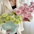 Axyaa Foldable Flower Box: DIY Bouquet Wrapping Box for Gifts & Special Occasions