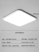Axyaa LED Ceiling Lamp Remote Control Modern Home Interior Light Fixtures