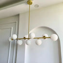 Axyaa Modern Glass Pendant Light for Restaurant Bar Counter