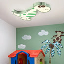 Axyaa Dinosaur Cartoon LED Ceiling Light for Kids' Room, Warm & Romantic Bedroom Lamp