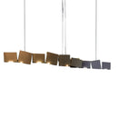 Axyaa Geometric Stainless Steel Luxury Pendant Light