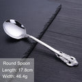 Axyaa Western Stainless Steel Cutlery Set - Luxury Tableware Dinnerware