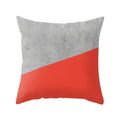 Axyaa Red Square Pillow Case for Home Décor