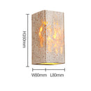 Axyaa Outdoor Villa LED Wall Lamp - Japanese Small Fresh Style, Waterproof, 9W