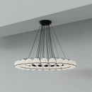 Axyaa Glass Ball Chandelier Interior Lighting Fixture