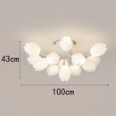Axyaa LED Pendant Chandelier for Modern Home Decor and Indoor Lighting