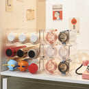 Axyaa Stackable Water Bottle Holder Beverage Organizer Rack for Home Organization