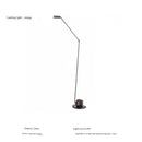 Axyaa Swing Arm LED Floor Lamp Modern Retro Style for Living Room & Study