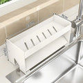 Axyaa Sink Caddy Set with Drainboard and Sponge Holder