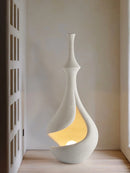 Axyaa Wabi Sabi Floor Lamp: Retro Art Lighting for Living Room, Bedroom & Study Area