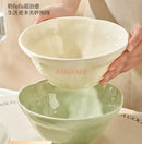 Axyaa Ceramic Noodle Bowl for High Beauty Noodles and Soup