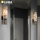 Axyaa Elegant Marble LED Wall Sconce for Home Decor