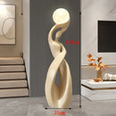 Axyaa LED Floor Lamp, Remote Control Dimming, Modern Minimalist Design for Living Room, Bedroom