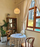 Axyaa Wabi Sabi Fabric Pendant Lamp for Bedroom and Dining Room