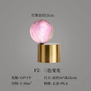 Axyaa Gold Moon Ball LED Table Lamp: Nordic Modern, Dimmable, Bedroom Bedside Desk Light