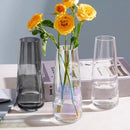 Axyaa Glass Vase for Spring and Summer Home Decor, St. Patrick's Day Easter Theme