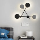 Axyaa Minimalist Wall Sconce Lamp for Bedroom Cafe Store Living Room