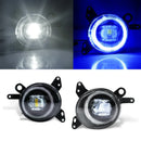 Axyaa LED DRL Angel Eye Fog Lamps for Mitsubishi Lancer 2008-2013