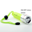 Axya T6 LED Diving Flashlight - Waterproof Scuba Torch for Underwater Activities