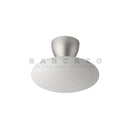 Axyaa Modern Designer Nickel Ceiling Light with Pot Lid, LED Indoor Lamp