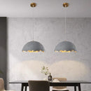 Axyaa Gold Pendant Light: European Minimalist Design for Bedroom Restaurant Art Decor