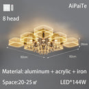 Axyaa Luxury Nordic Chandelier for Modern Living Room, Bedroom, and Restaurant