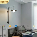Axyaa Circular Iron UFO LED Wall Lamp for Nordic Living Room, Bedroom & Study