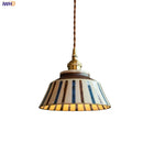 Axyaa Coloured Glaze Pendant Light: LED Hanging Lamp for Home Decor, E27 Bulb Included