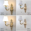 Axyaa Glass Crystal Wall Lamp for Bedroom, Living Room, Dining Room, Corridor Lighting