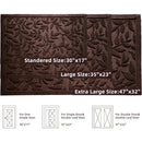 Axyaa Heavy Duty Rubber Indoor Outdoor Welcome Mat
