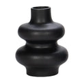 Axyaa Beige Ceramic Vase: Home Decor Flower Arrangement for Garden, Living Room, Office
