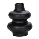 Axyaa Beige Ceramic Vase: Home Decor Flower Arrangement for Garden, Living Room, Office
