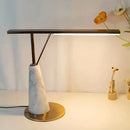 Axya Marble Light Luxury Table Lamp - Nordic Modern Bedroom Nightstand Decor