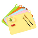 Axyaa Silicone Dining Table Mats Set for Kitchen & Restaurant, 30x40cm Heat Resistant & Anti Skid