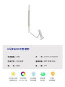 Axyaa Adjustable Nordic Swing Arm Wall Lamp LED for Modern Living Spaces