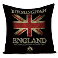 Axyaa British Flag Soldiers Pillow Cover - London England Theme