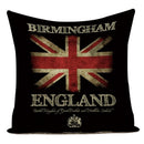 Axyaa British Flag Soldiers Pillow Cover - London England Theme