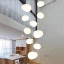 Axyaa Nordic Pendant Chandelier: Stylish Ceiling Light for Dining Room and Living Room