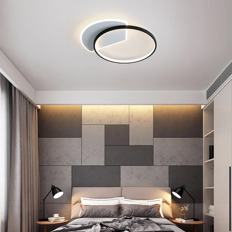 Axya LED Ceiling Light: Modern Fixture for Bedroom, Living Room, Kitchen & Study Home Decor