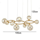Axyaa Nordic Pendant Light Chandelier for Dining Room and Living Room