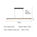 Axyaa Luxury LED Resin Pendant Light for Dining Room, Living Room, Bedroom