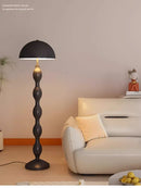 Axyaa Cream Wind Mushroom LED Floor Lamp for Modern Home Decor